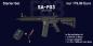 Preview: Starter-Set Specna Arms SA-F03 Flex Carbine Black 0,5 Joule AEG